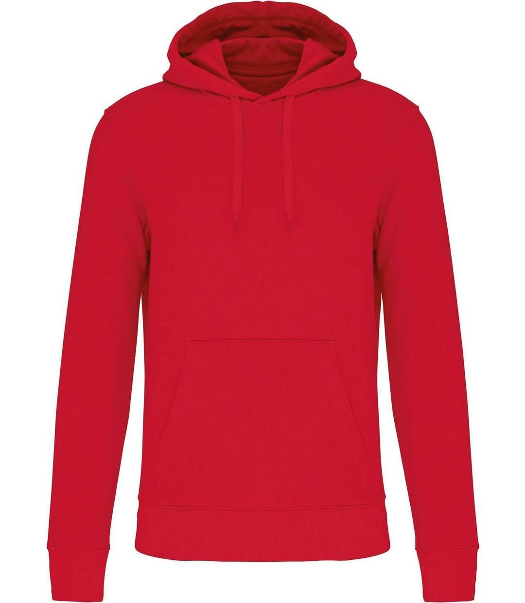 Sweat à capuche écoresponsable - Homme - K4027 - rouge