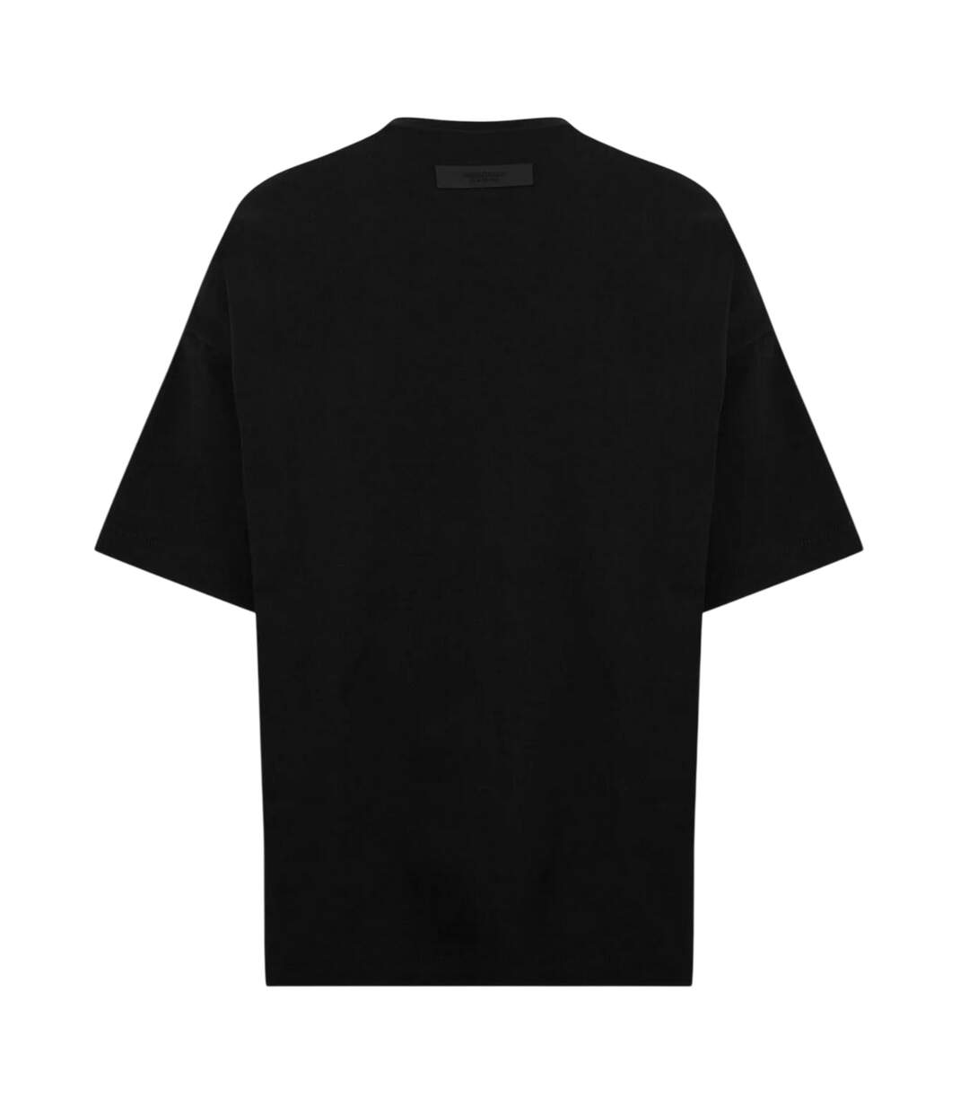 T-shirt Manches Courtes Motif/style Logo Homme Noir Essentials-3