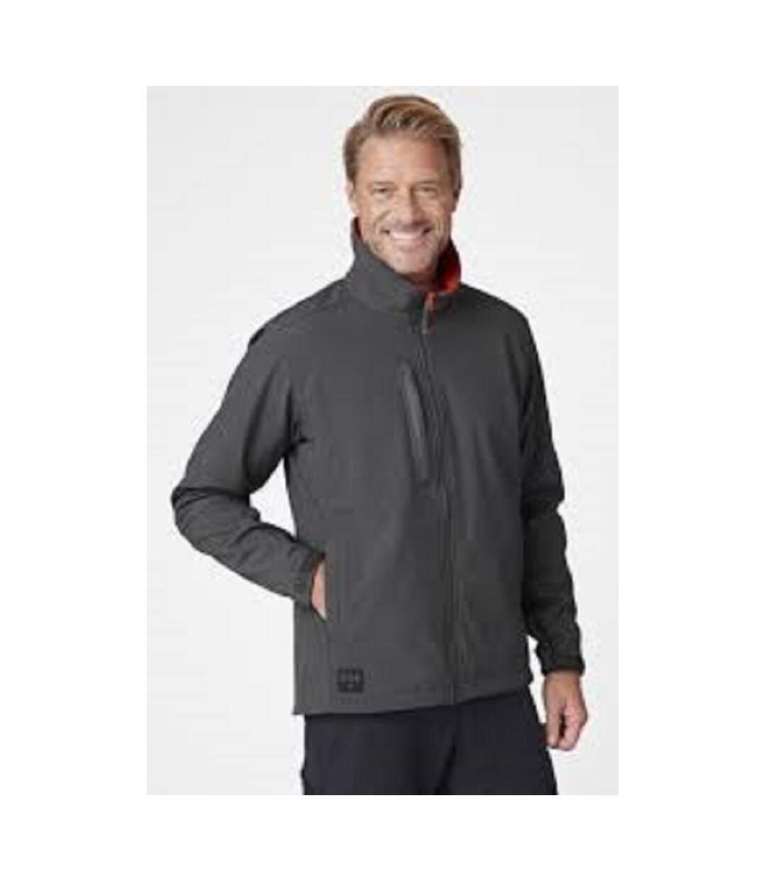 Veste softshell kensington adulte gris foncé Helly Hansen-3
