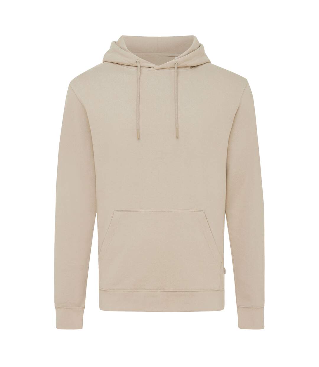 Unisex adult jasper recycled cotton hoodie desert Iqoniq-1