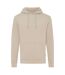 Unisex adult jasper recycled cotton hoodie desert Iqoniq-1