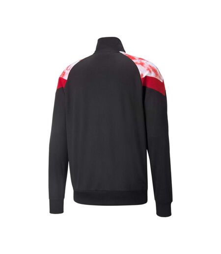 AC milan veste de survêtement noir homme puma iconic 2022/2023 - s