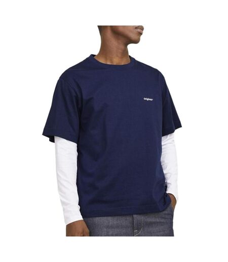 T-Shirt marine homme jack & jones paros