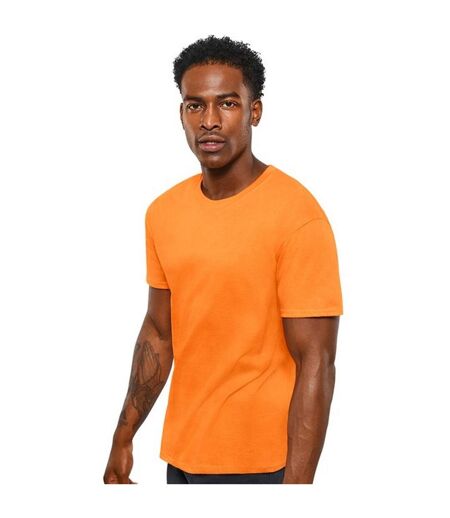 Classic Mens Ringspun Tee Orange Casual
