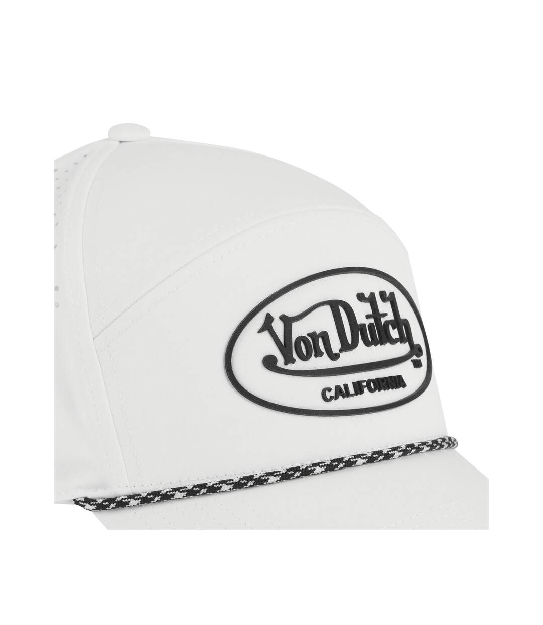 Casquette 6 panneaux adulte logo rubber print Cord Vondutch-3