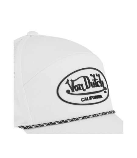 Casquette 6 panneaux adulte logo rubber print Cord Vondutch