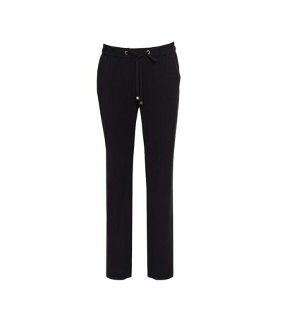 Pantalon Fluide Noir Femme Calvin Klein Trousers - L