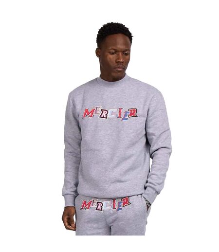 Sweat anonymous homme gris chiné Mercier
