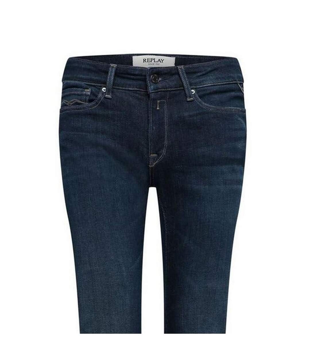 Jean Luz Femme Bleu Replay-3