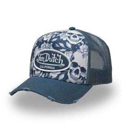 Casquette trucker avec filet Print Skull Vondutch