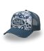 Casquette trucker avec filet Print Skull Vondutch-1