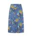 Jupe Motif/style Abstrait Femme Lilas Foncé Lazy Jacks-1