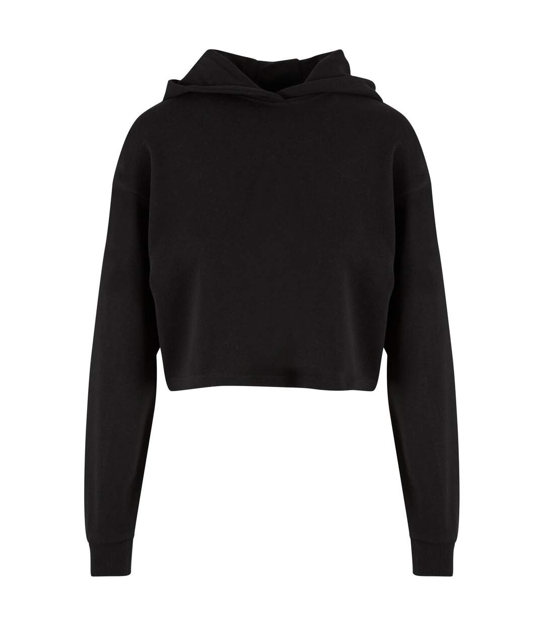 Sweat Court À Capuche Femme Noir Urban Classics-1