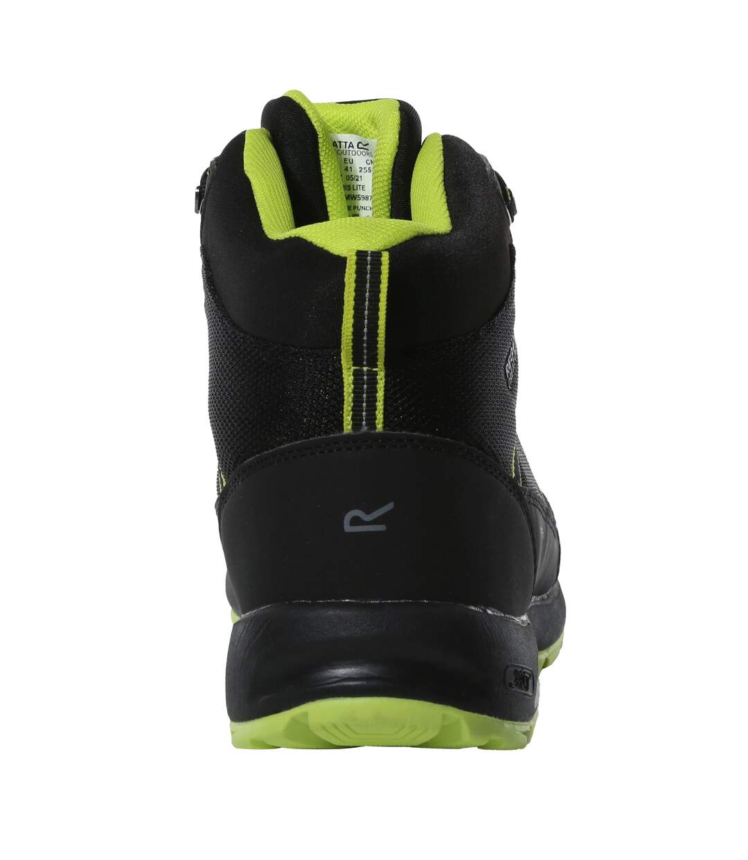 Bottines De Marche Samaris Lite Homme Noir Vert Néon Regatta-2