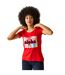 T-shirt filandra femme rouge vif Regatta