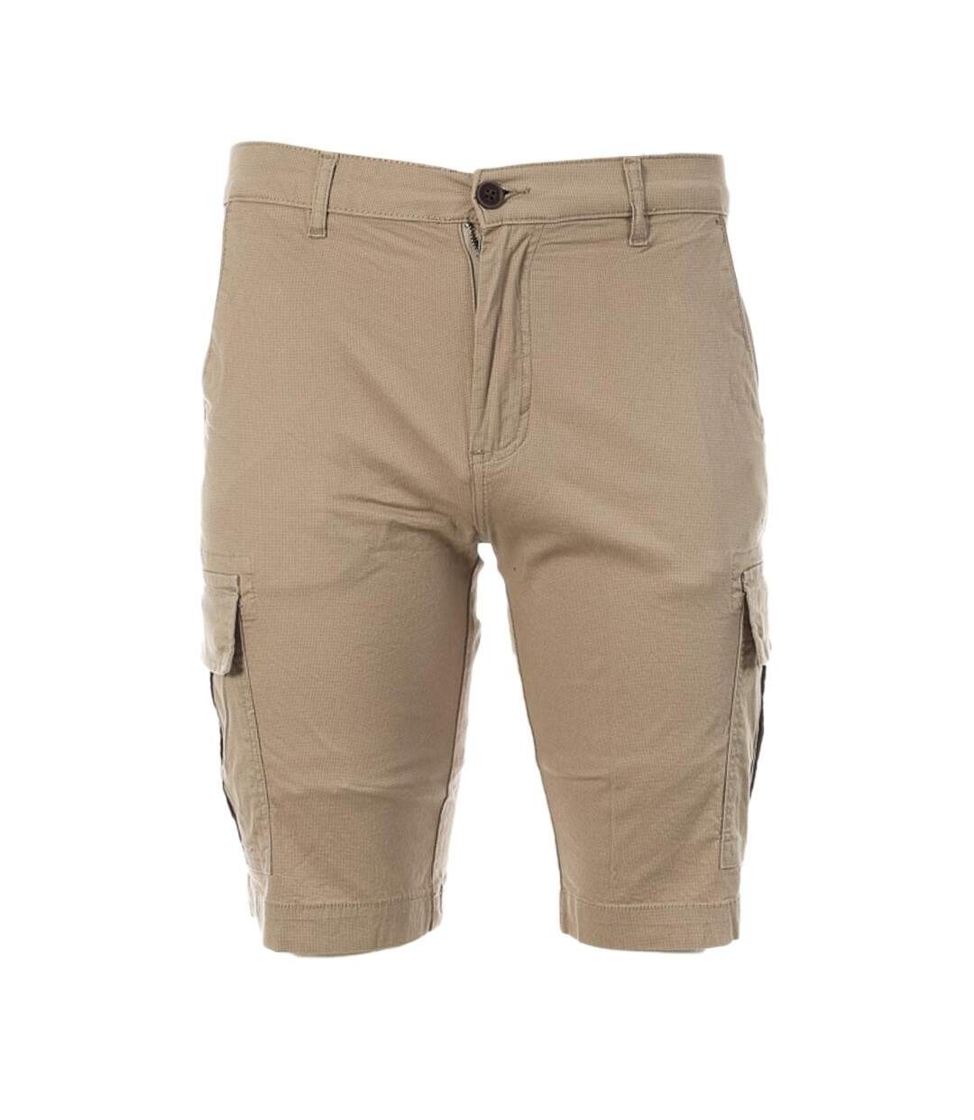 Short Cargo Beige Homme RMS26 Micro All Over - 3XL-1