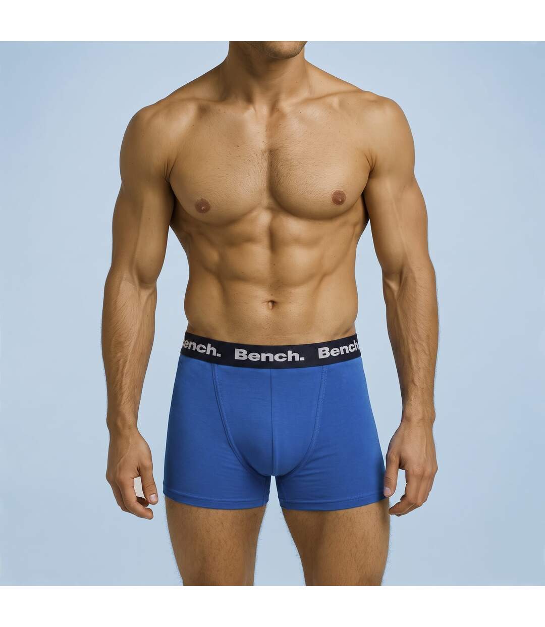 Bench - Lot de 5 boxers homme Acura coton mélangé sous-vêtements assortis-4