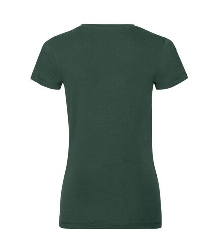 T-shirt femme vert bouteille Russell Russell