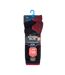 2 Pack Mens Heavy Duty Reinforced Cotton Socks for Boots-2