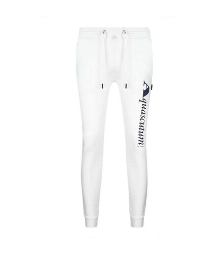 Pantalon De Jogging Motif Logo Homme Blanc Aquascutum
