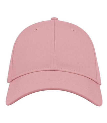 Unisex adult curved twill baseball cap light pink Atlantis | Atlas For Men