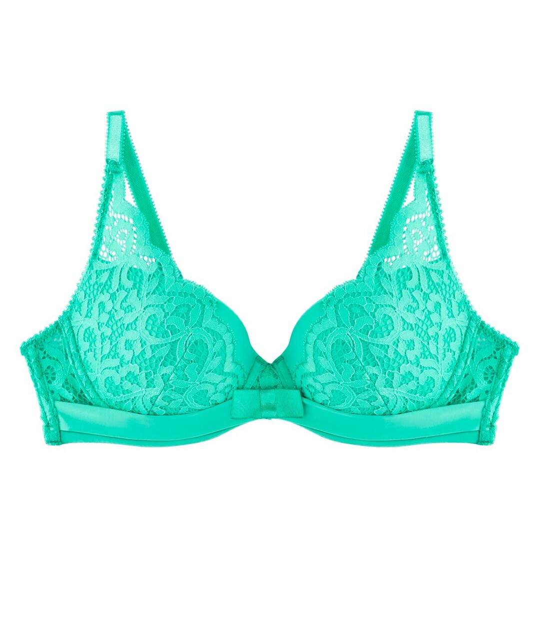 Soutien-gorge ampliforme coque moulée menthe Innocente