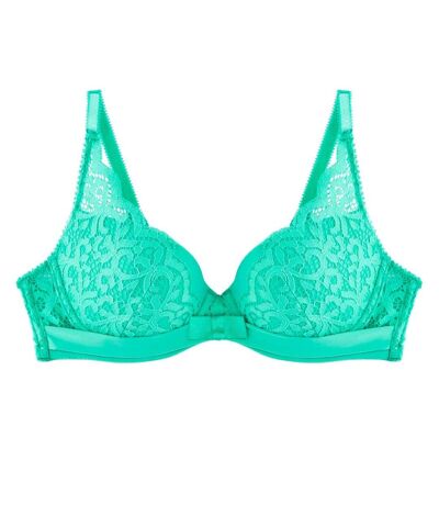 Soutien-gorge ampliforme coque moulée menthe Innocente