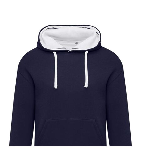 Sweat À Capuche Homme Bleu Marine Blanc Neige SG Originals