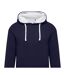 Sweat À Capuche Homme Bleu Marine Blanc Neige SG Originals-2
