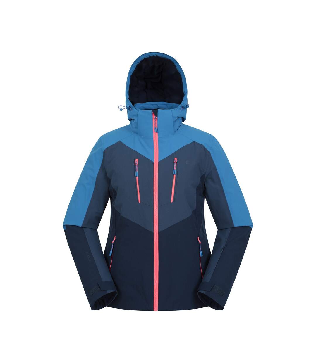 Blouson de ski valais femme bleu marine Mountain Warehouse-1