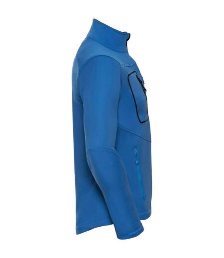 Russell Mens Sports Soft Shell Jacket (Azure)