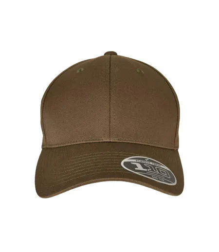 Casquette Ajustable Motif/style Courbé Olive Flexfit