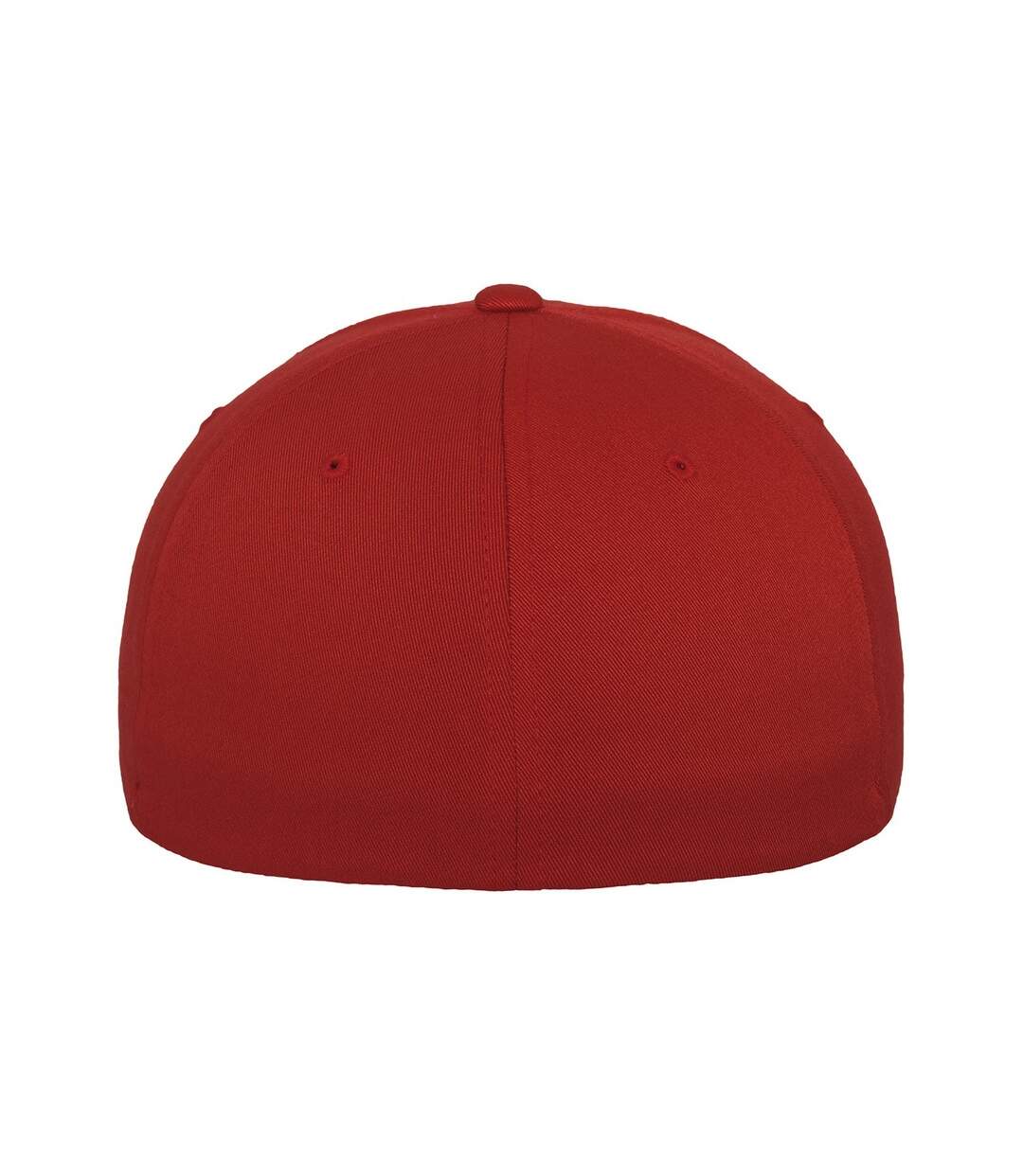 Casquette adulte rouge Flexfit-2