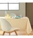 Nappe Antitache Imprimé Davia 145x240cm Jaune-4