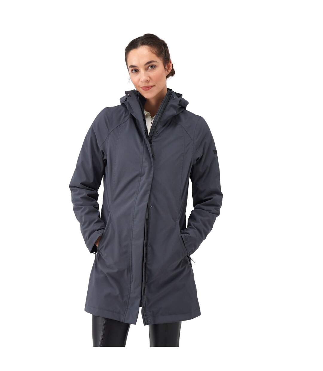 Veste Imperméable Denbury Femme Gris Phoque Regatta-4