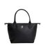 Sac à main noir femme tommy hilfiger popette aw0aw17708-1