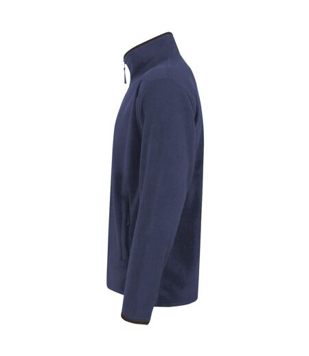 Veste polaire artisan femme bleu marine / marron Premier