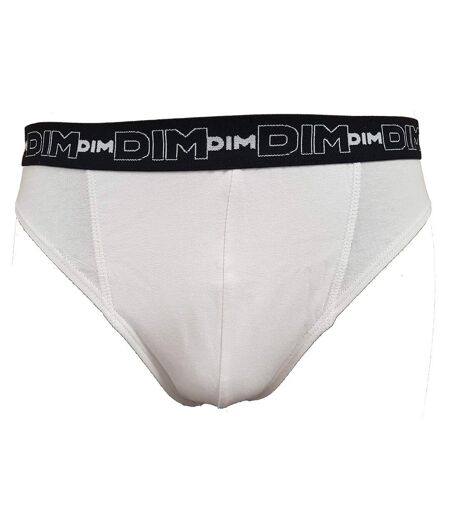 Boxer DIM Homme en coton stretch ultra Confort -Assortiment modèles photos selon arrivages- Pack de 2 Slips Coton Noir Blanc