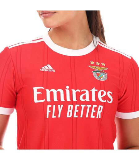 Womens/ladies 2022/23 Sl Benfica Home Jersey Red Adidas