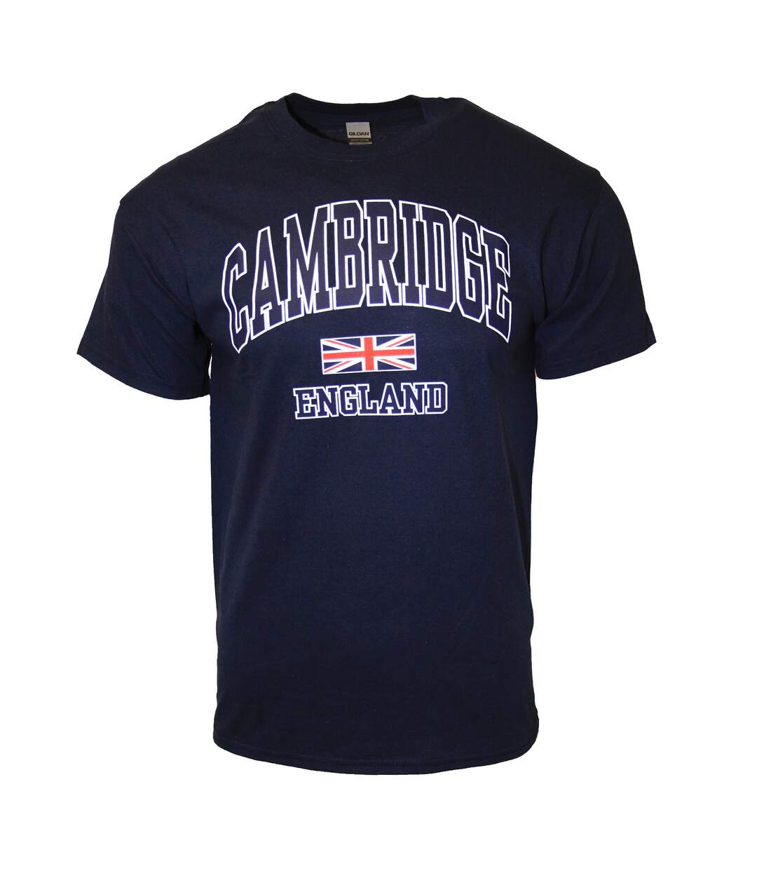 Unisex Adults Cambridge T-shirt Navy T-shirt CAMBRIDGE-1