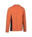 Mens Charlie Long-sleeved T-shirt Burnt Orange Marl Trespass-2