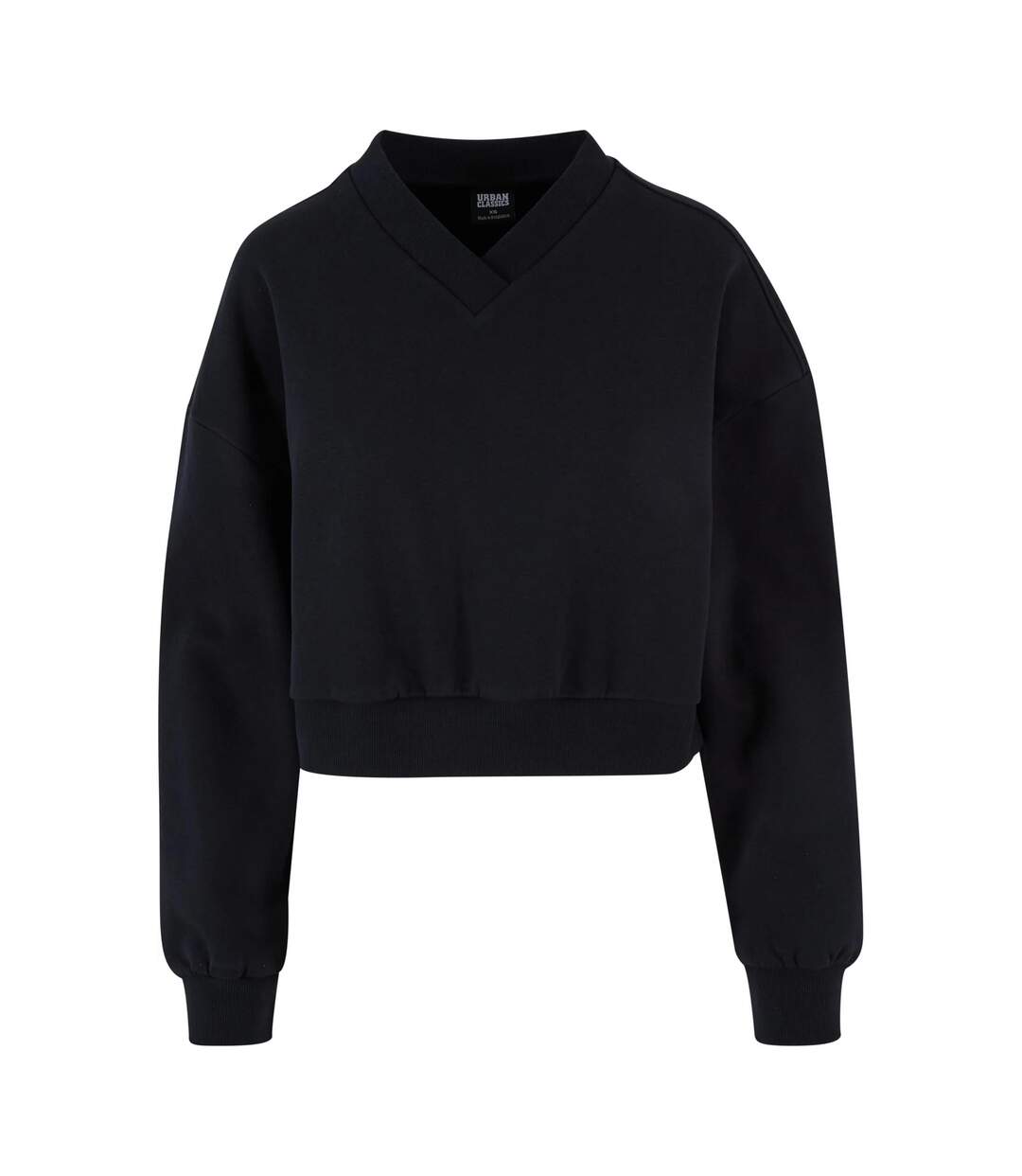 Sweat Motif/style Court Femme Noir Urban Classics-1