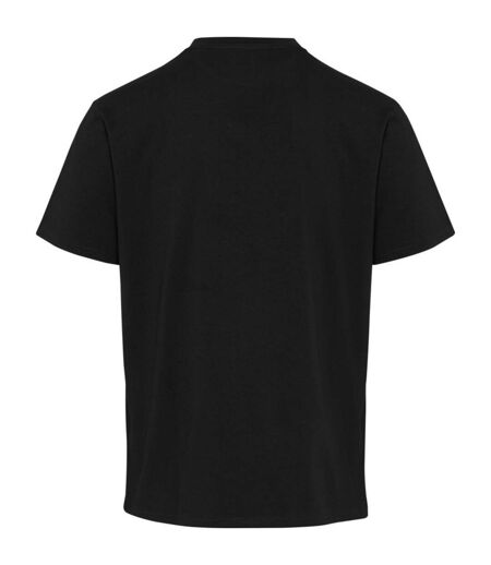 Unisex Adult Lucas Organic Oversized T-shirt Black Elevate