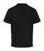 Unisex Adult Lucas Organic Oversized T-shirt Black Elevate-2