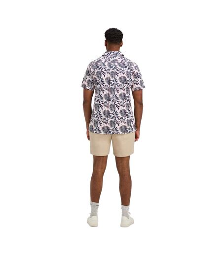 Mens fern short-sleeved shirt navy Raging Bull