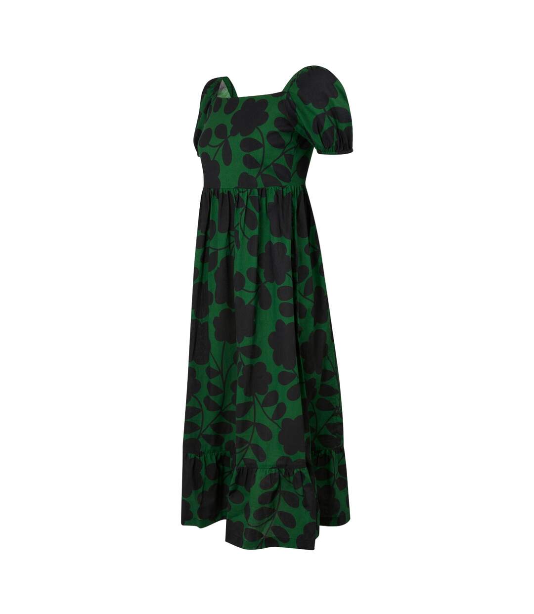 Robe mi-longue orla kiely femme vert Regatta