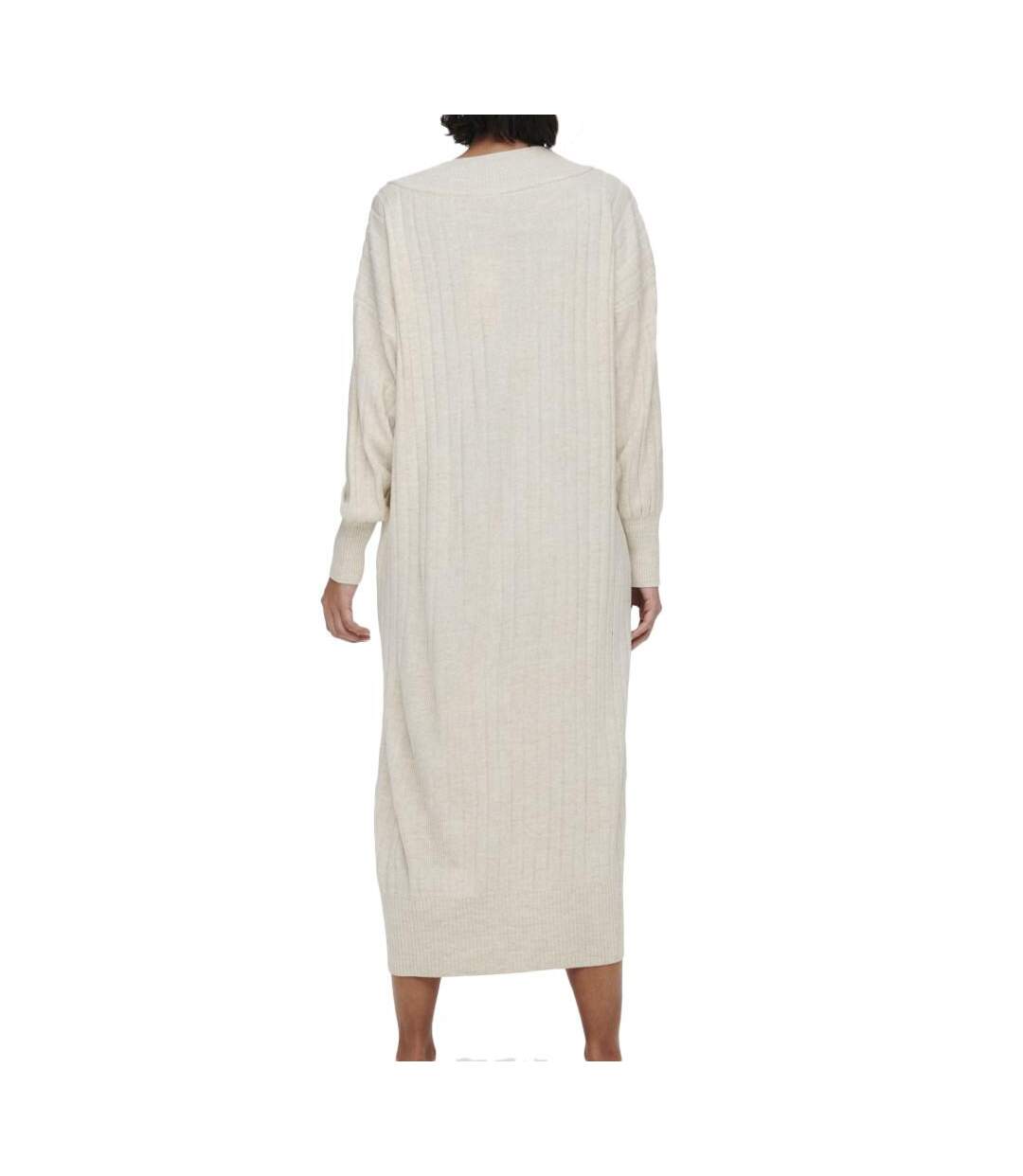 Robe Pull Beige Femme Only Tessa - S-2