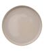 Lot de 6 Assiettes Plates Terre Inconnue 27cm Beige-1