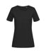 Stedman Womens/Ladies Lux T-Shirt (Black Opal)
