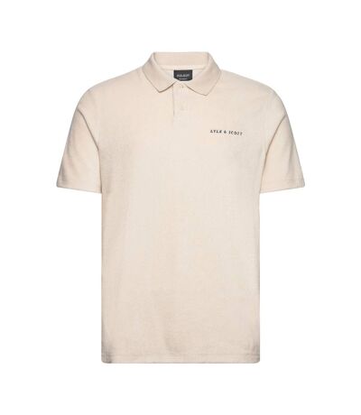 Mens towelling polo shirt cove Lyle & Scott